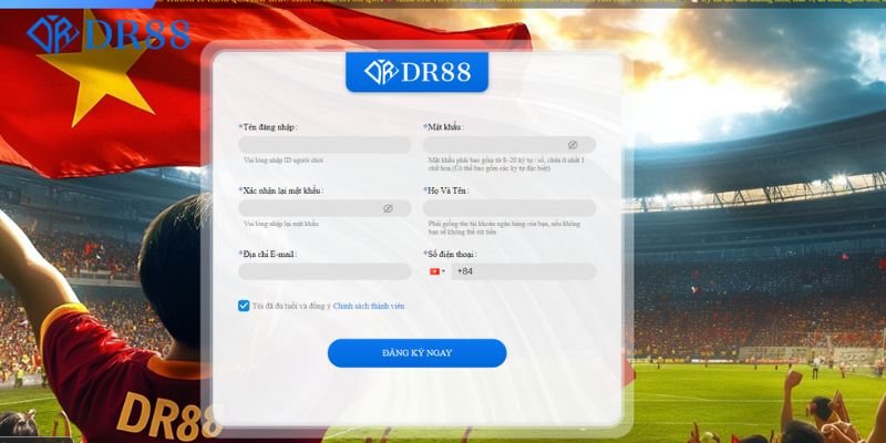 Đăng Ký Dr88 Hướng dẫn Đăng ký nhà cái DR88 Mới nhất 2 Đăng ký DR88 mới nhất 2025